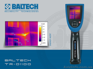Недорогой тепловизор,  BALTECH TR-01100,  энергоаудит,  тепловая диагностика #992689