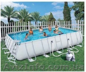 Прямоугольный каркасный бассейн Bestway 56209 #989766