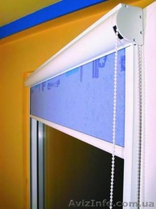 Тканевые ролеты и бамбук #989099