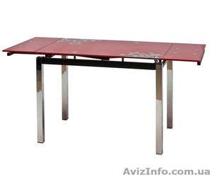 Стол стеклянный раскладной Signal GD-017 #991944