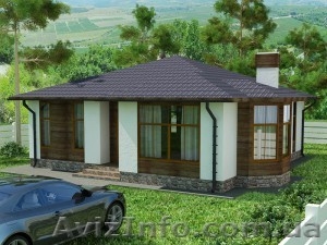 Строительство панельно-каркасных домов под ключ (СИП-панели) 89, 03 м2 #994447