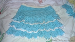 ажурные юбки крючком #997226