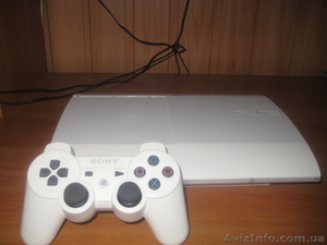 PS3 Super Slim 500gb белая  #997329
