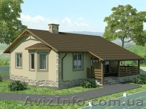 Строительство панельно-каркасных домов под ключ (СИП-панели) 78, 99 m2 #994504