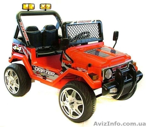 2х местный детский электромобиль джип 618R  #992888