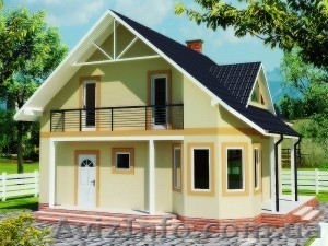 Строительство панельно-каркасных домов под ключ (СИП-панели) 135, 95 m2 #994499