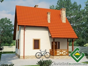 Строительство панельно-каркасных домов под ключ (СИП-панели) 90, 86 м2 #994426