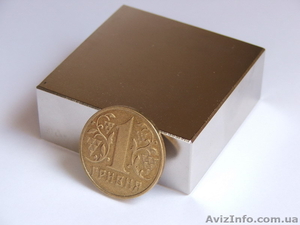 Неодимовый магнит 50#50 квадрат/2 шт/ #994236