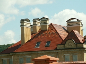 Кровельные работы-керамическая черепица #986834