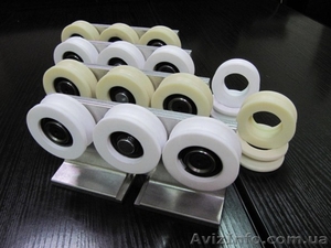 Ремонт блока роликов раздвижных дверей Geze #855447