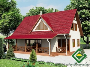 Строительство панельно-каркасных домов под ключ (СИП-панели) 154, 64 м2 #994437