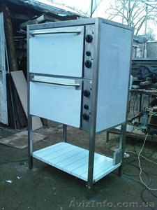 Шкаф жарочный двухсекционный нержавейка #988085