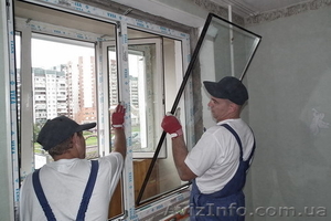 Установка металлопластиковых оконо,  дверей,  тканевых роллетов,  жалюзи,  ворота #985939