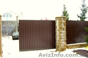 Продам Ворота въездные б/у недорого размер: 2/3 м,   2/4м,   2/5м,   2, 2/6м #990826