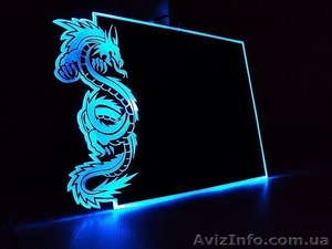 Гравировка на стекле,  оргстекле,  зеркале #1000364