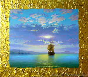 Дешовая живопись маслом #1012801