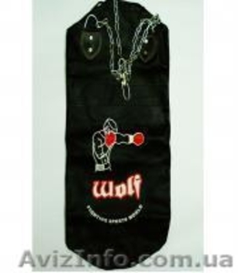 Мешок боксерский кожаный ТМ Wolf (120х35) #1013778