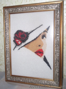 Продам картину,  вышитую бисером #1001363