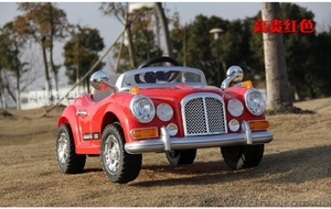 Cупер ! Детский электромобиль Mercedes Benz 128 Retro. Красный #1004743