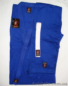 Кимоно дзюдо синее ТМ Wolf #1013792