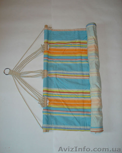 Гамак тканевый (натуральный материал) #1013797