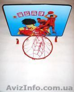 Детское баскетбольное кольцо со щитом  #1013768