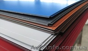  Продам гладкий лист оцинковки, крашеный доступные цены. #1005700