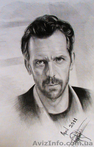 Портреты по фотографии карандашом. #1003022