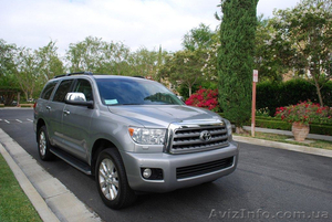 Аренда Toyota Sequoia Platinum.  #1013682