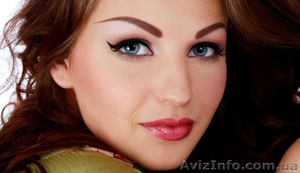 Профессиональный татуаж губ,  бровей и стрелок #1007492