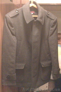 Пальто укороченное мужское. #1008171