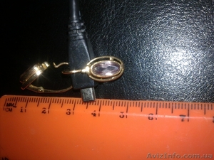 Продам серьги с редким камнем александритом #1009589