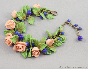 Браслет Ягоды и Розы #1007891