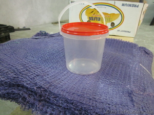 Продам пищевую тару,  ведра из пищевого пластика ем.1л. #1006501