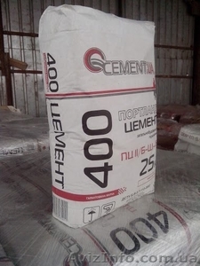 Цемент м400,  с доставкой по Киеву и Области #1009062