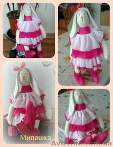 Зайка тильда ручной работы #1009376