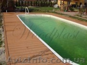  Доска террасная,  полимерная,  декинг  #824285