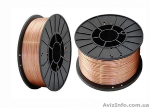 Проволока сварочная омедненная на катушках ER70S-6(СВ-08Г2С) #1013259