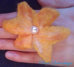 Кольцо из шерсти #1011499