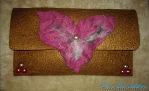 Эксклюзивная косметичка из фетра  #1011510