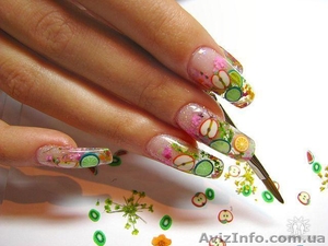 Курсы наращивания ногтей. Дизайн ногтей.  #1022301