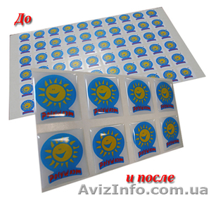 Изготовление объемной наклейки (шильды). Смола эпоксидная. #1022291