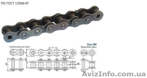 Цепи приводные втулочно-роликовые однорядные и двухрядные #1025846
