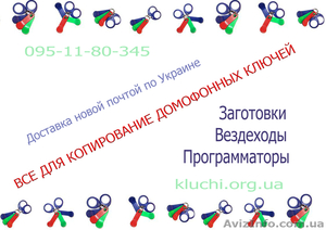 Продам заготовки домофонных ключей 2014 #1027579