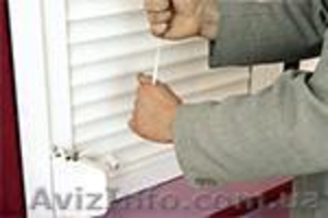 Замена верёвки в ролете,  замена шнура на защитной ролете Киев,  шнур на #745592