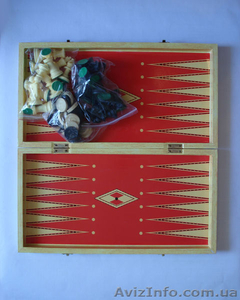 Шахматы,  нарды (два в одном ) #1020745