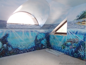 Элитная художественная роспись стен #1019064