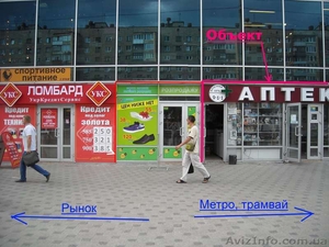 Без комиссий. Аренда помещения 118м,  1 этаж,  красная линия,   ТЦ «Арго»  #1021233