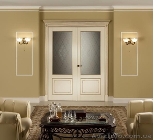 Двухстворчатые двери стандартного – нестандартного размера.  #1024809