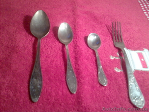 Мельхиоровые столовые наборы.советский период #1014449